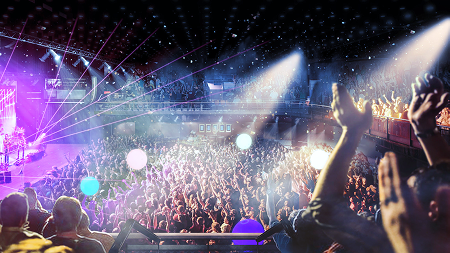 British Airways ARC Venue mockup interior